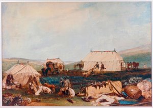 Strzelanina na wrzosowiskach autorstwa Joseph Mallord William Turner