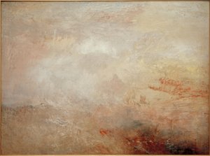 Wzburzone morze z delfinami autorstwa Joseph Mallord William Turner