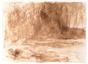 Studium na rzece Washburn, Yorkshire autorstwa Joseph Mallord William Turner