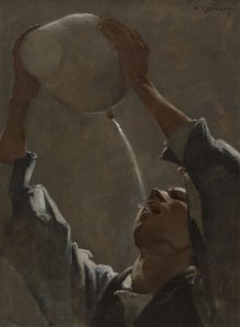 Studium dla „Przemytnika Aragońskiego”, 1881 r. autorstwa William Turner Dannat
