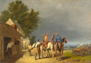 Pierwsza wiadomość o bitwie pod Lexington, 1847