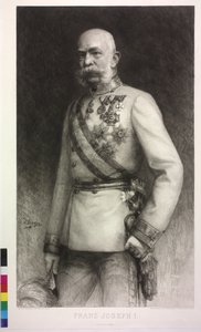 Cesarz Austrii Franciszek Józef I autorstwa William Unger