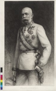 Franciszek Józef I w galowym mundurze marszałka polnego autorstwa William Unger