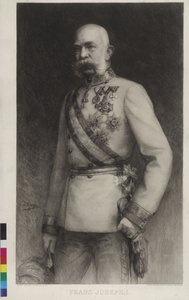 Franciszek Józef I w galowym mundurze marszałka polnego autorstwa William Unger