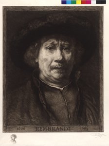 Autoportret Rembrandta autorstwa William Unger