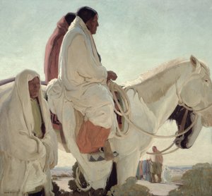 Dzień Fiesty autorstwa William Victor Higgins