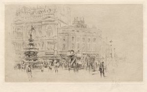 Picadilly Circus autorstwa William Walcot