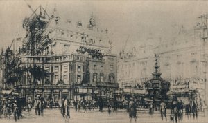 Cyrk Piccadilly, 1927. autorstwa William Walcot