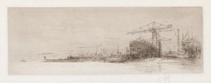 Clyde z serii The Arteries of Great Britain autorstwa William Walcot