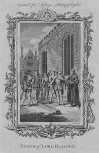 Śmierć Lorda Hastingsa, 1773. autorstwa William Walker