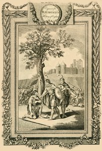 Król Athelstan ratujący życie swego Ojca Edwarda Starszego..., c1786.