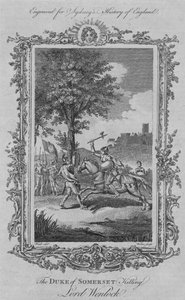 Książę Somerset zabija Lorda Wenlocka, 1773.