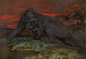 Czarna pantera autorstwa William Walls