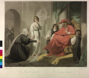 Audiencja u kardynała Łagodny kardynał autorstwa William Ward
