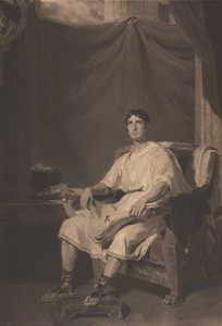 John Philip Kemble jako Cato autorstwa William Ward
