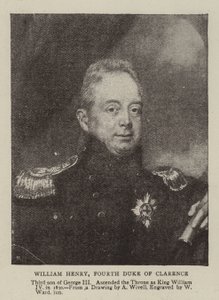 William Henry, czwarty książę Clarence autorstwa William Ward