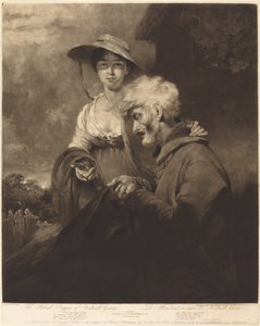 Ślepy żebrak z Bednall Green autorstwa William Ward after William Owen