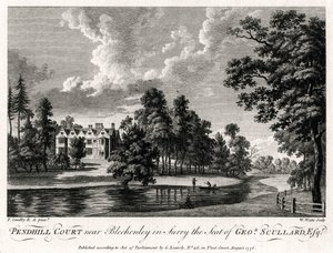 Pendhill Court w pobliżu Bletchenley w Surry, siedziba George
