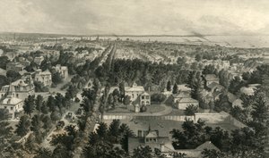 „Miasto Buffalo”, 1872. autorstwa William Wellstood