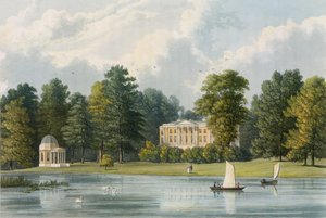 Hampton House, grawerowany przez Richarda Gilsona Reeve
