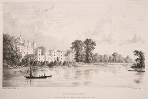 Nowy Pałac, Kew autorstwa William Westall
