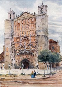 Valladolid, St. Paul (kolorowe zdjęcie) autorstwa William Wiehe Collins