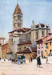 Valladolid, Santa Maria la Antigua (kolor lito)