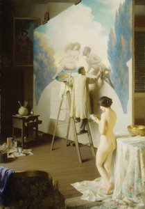 Malarz, 1913 autorstwa William Worcester Churchill