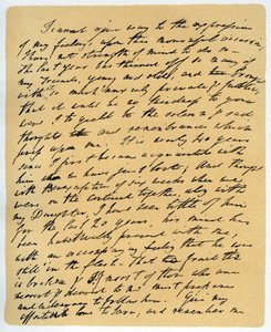 List od Williama Wordswortha w sprawie śmierci Samuela Taylora Coleridge