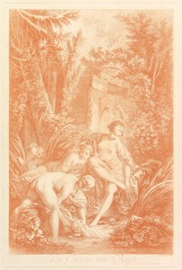 Graces au Bain Gracje w Łaźni, 1756.