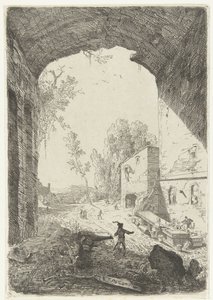 Karczma w Grotta della Ninfa Egeria