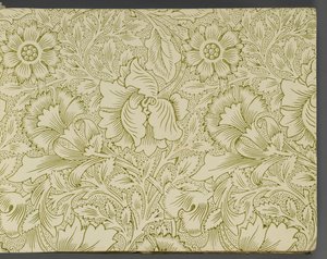 Wzornik tapet, przed 1917 (druk) autorstwa William and Company Morris