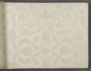 Wzornik tapet, przed 1917 (druk) autorstwa William and Company Morris