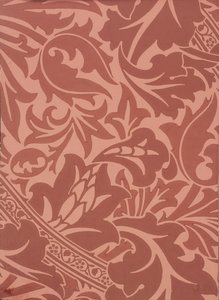 Wzornik tapet, przed 1917 (druk) autorstwa William and Company Morris