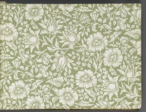 Wzornik tapet, przed 1917 (druk) autorstwa William and Company Morris