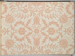 Wzornik tapet, przed 1917 (druk) autorstwa William and Company Morris