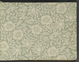 Wzornik tapet, przed 1917 (druk) autorstwa William and Company Morris