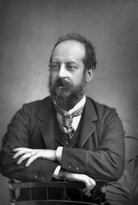 Sir James Dromgole Linton 1840-1916, malarz angielski, 1890. autorstwa William and Daniel Downey