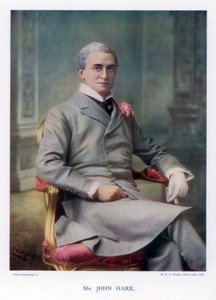 Sir John Hare, angielski aktor i kierownik Garrick Theatre, 1901. autorstwa William and Daniel Downey