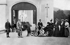 Wizyta carów w Balmoral, 1896. autorstwa William and Daniel Downey