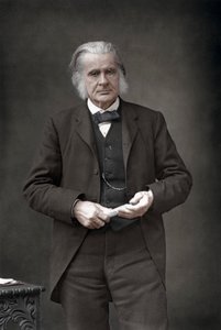 Thomas Henry Huxley 1825-1895, angielski biolog, 1890. autorstwa William and Daniel Downey