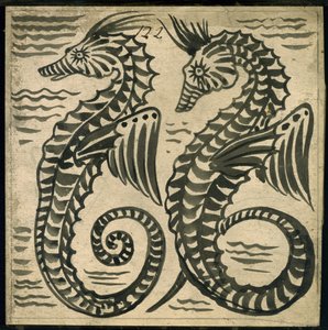 Sea-Horse autorstwa William de Morgan