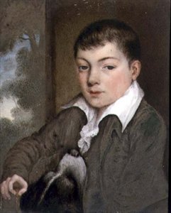 David FitzHerbert, c.1817 (łupek)