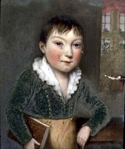 Nieznany syn z portretów rodziny FitzHerbert, ok. 1817 r. (łupek)