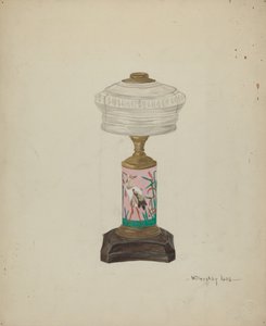 Podstawa lampy autorstwa Willoughby Ions