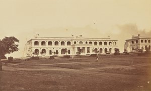 [Barrack Hall, Królewska Artyleria Konna]. autorstwa Willoughby Wallace Hooper