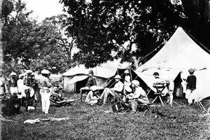 Obóz armii indyjskiej, ok. 1860 r.