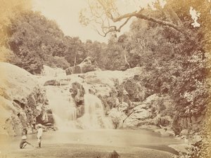 [Wodospad] autorstwa Willoughby Wallace Hooper