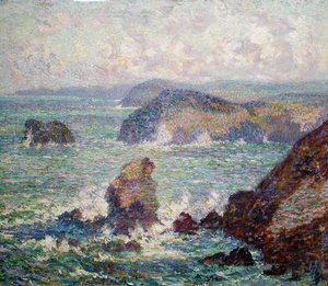 Marine, ok. 1907 (olej na płótnie) autorstwa Willy Schlobach