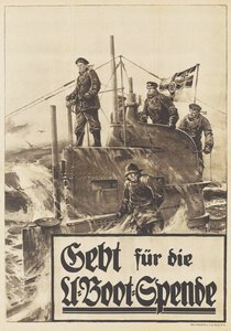 Przekaż darowiznę łodzi podwodnej. Plakat, 1917